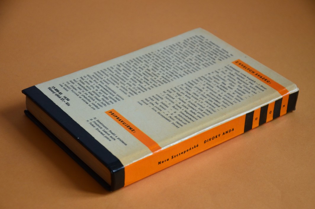 DIVOKÝ ANDA - KOD svazek 109 - Nora Szczepańská (1983)