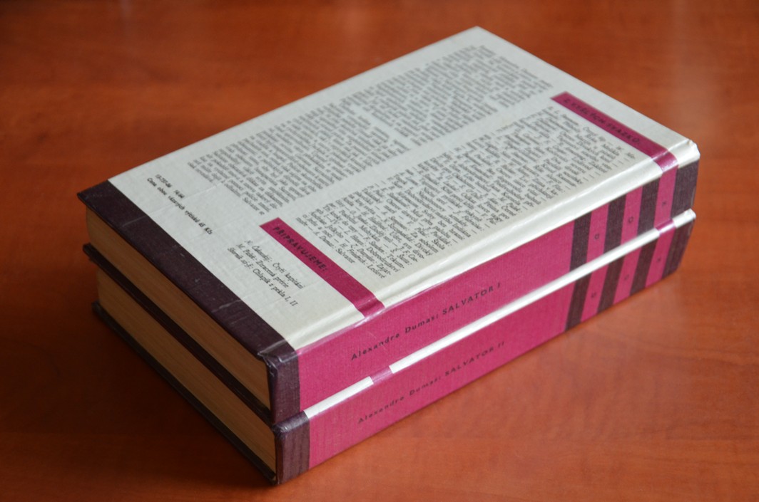 SALVATOR I. a II. - KOD svazek 170 - Alexandre Dumas (1986) - 2 knihy