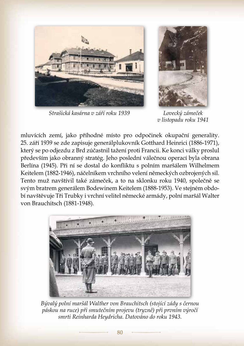 LOVECKÝ ZÁMEČEK TŘI TRUBKY V BRDECH - Tomáš Makaj (2025) - s podpisem autora - NOVINKA!!!
