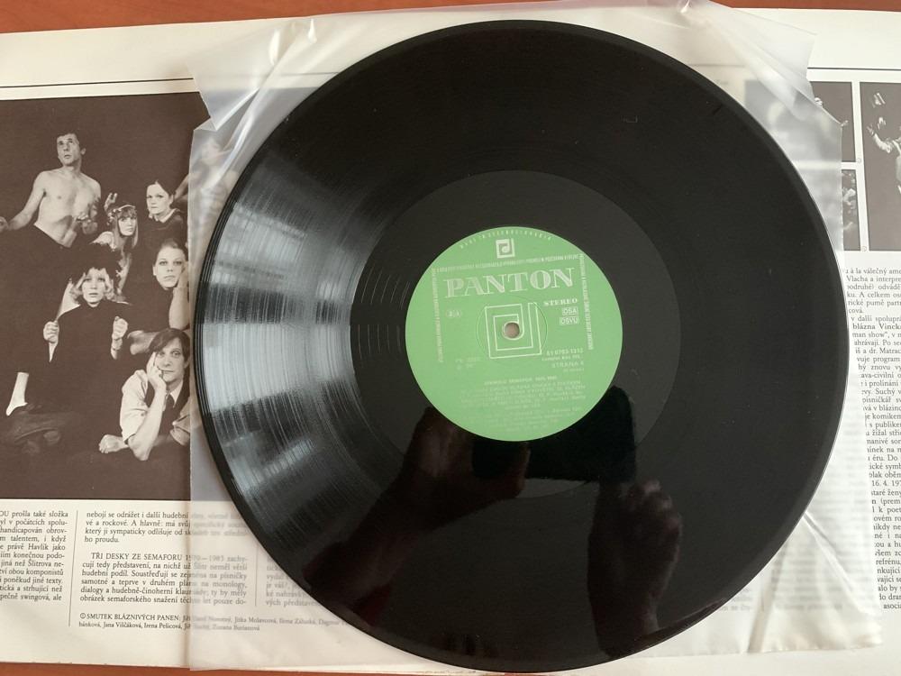 3LP DIVADLO SEMAFOR 1970 - 1985 Jiří Suchý, Ferdinand Havlík PANTON 1987 - výborný stav