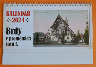 KALENDÁŘ 2024 - Brdy v proměnách času I.