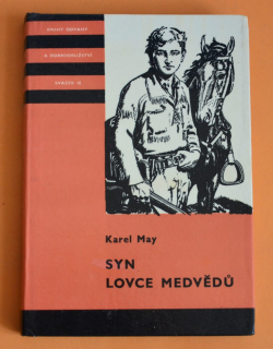 SYN LOVCE MEDVĚDŮ - KOD svazek 18 - Karel May, ilustrace Zdeněk Burian (1969)