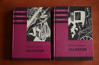 SALVATOR I. a II. - KOD svazek 170 - Alexandre Dumas (1986) - 2 knihy