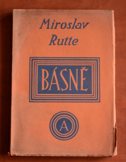BÁSNĚ Miroslav Rutte AVENTINUM (1927) výtisk č. 263