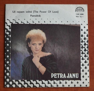 SP PETRA JANŮ Už nejsem volná / Památník 1986 SUPRAPHON